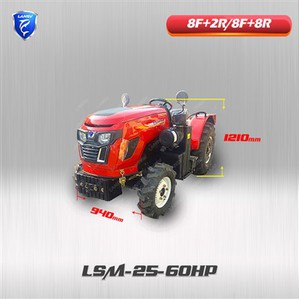 Een compacte, comfortabele, zware tractor voor smalle rijen